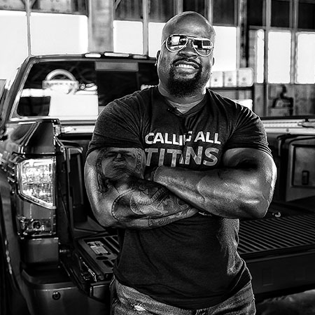 Black and White Titan