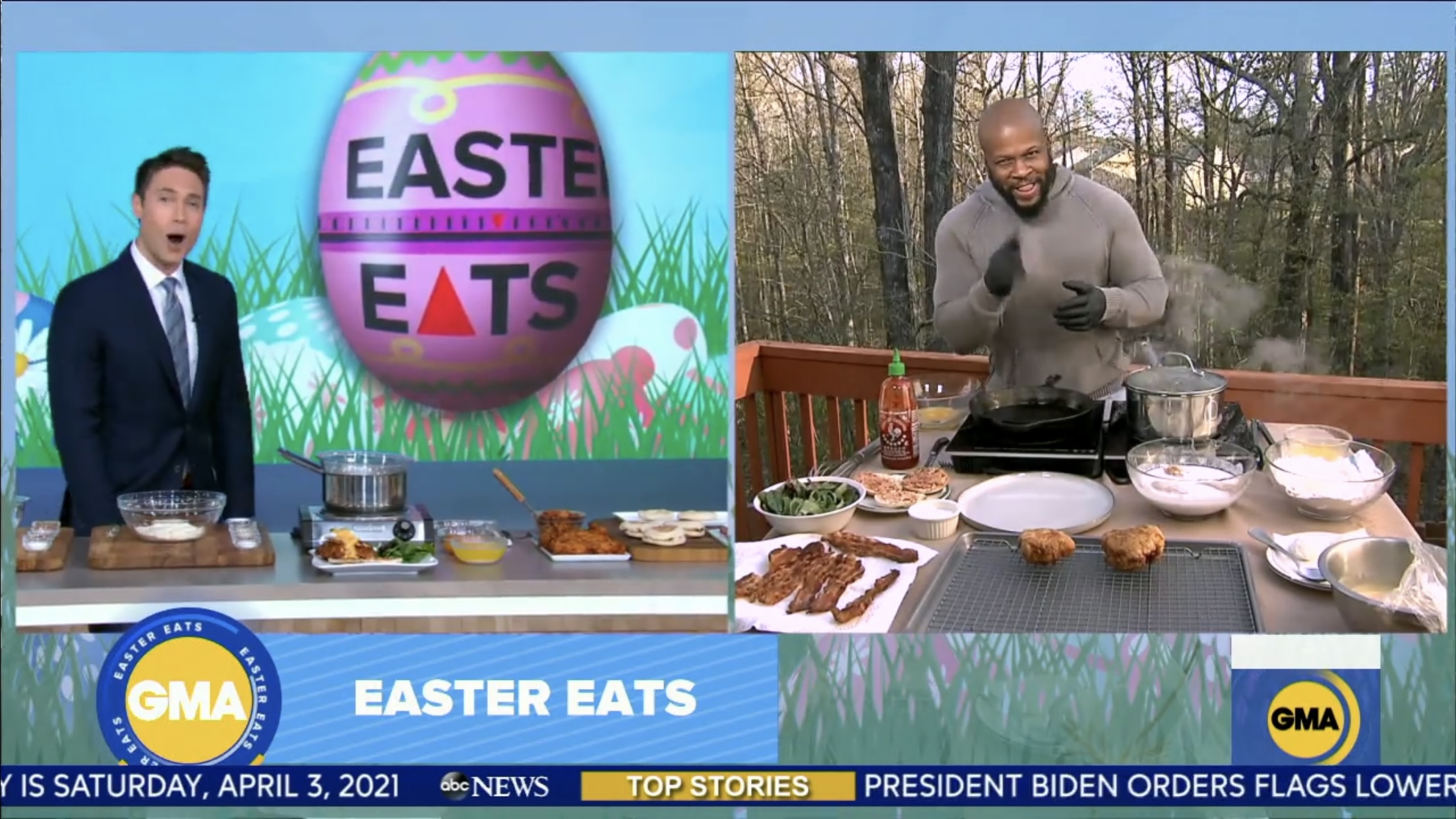 Chef David Rose Good Morning America Easter Eats